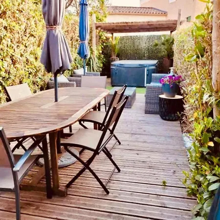 Appartement Maison Du Cap Jacuzzi Wifi Clim Parking Court De Tennis A 100m